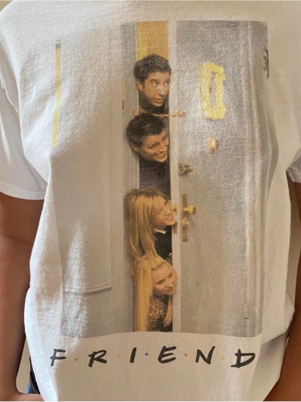 White Friends Graphic Print size medium by Ripple